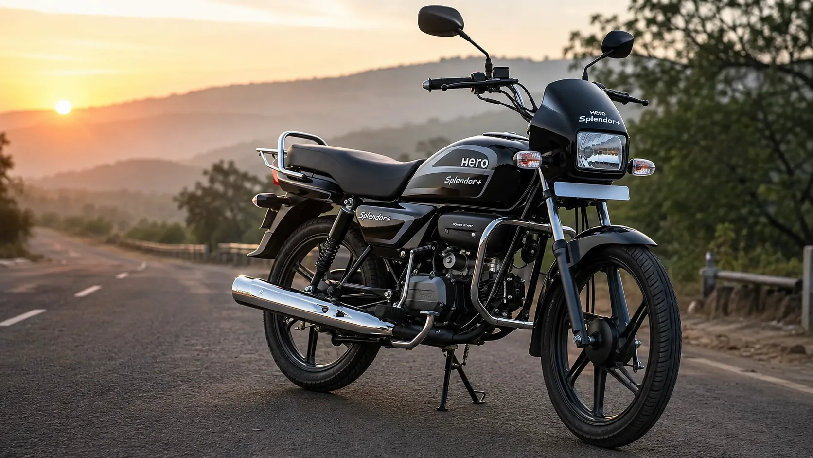 Hero Splendor Plus motorcycle